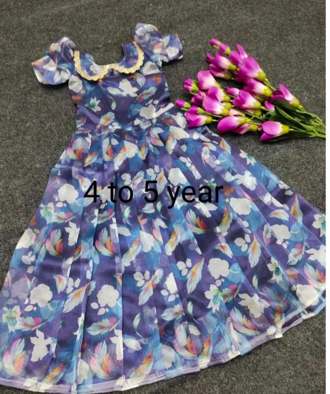 KiDS LEHENGA and GOWNS crape Affordable kids wear in Kolkata