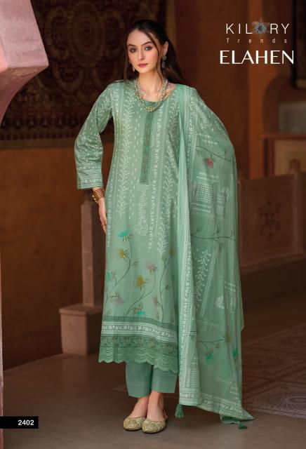 Kilory elahen kalamkari cotton dress material wholesale 