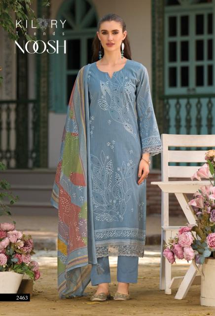 Kilory noosh ladies dress materials wholesale bazaar 
