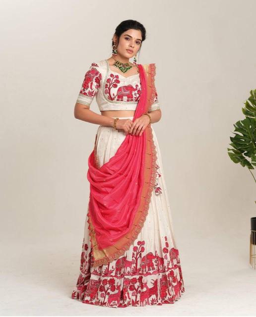 Launching Kalamkari PC 504 Cotton Lehenga choli suppliers in Hyderabad