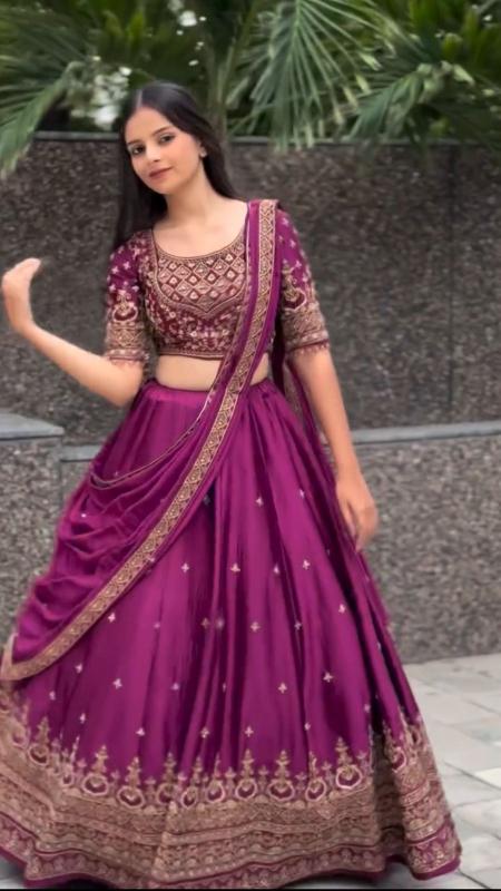 Launching New Festival Tapi 316 chinon Bollywood style Lehenga choli wholesale