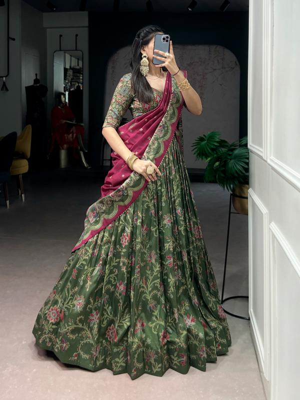 LNB 1256 Tasar Silk  BGN Designer lehenga choli in Gujarat