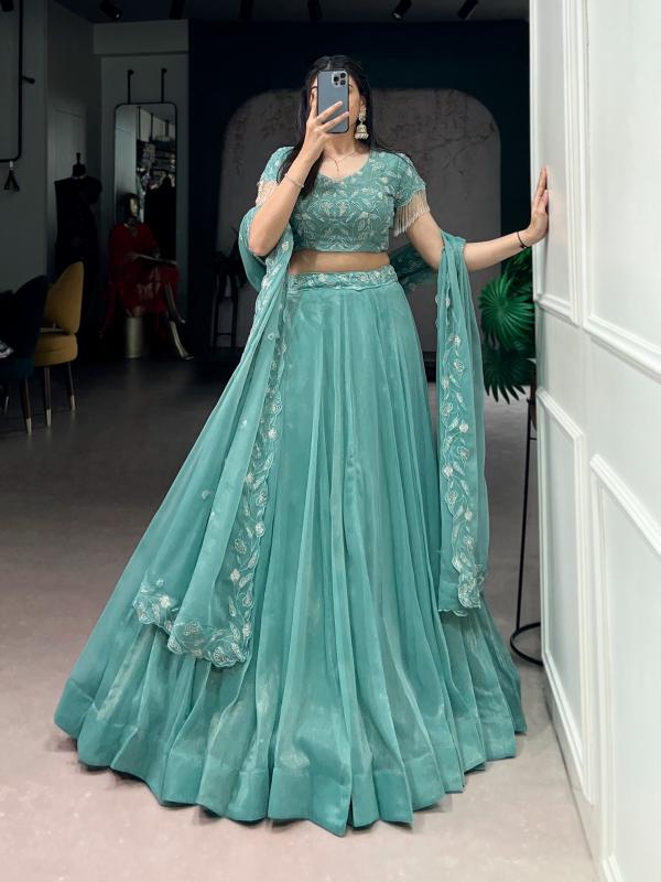 LNB 1444 SBL Gold Coin Wholesale lehenga choli manufacturers