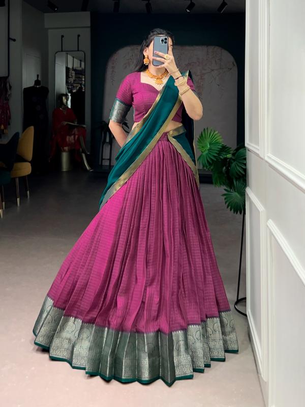 LNB 2045 Dola Chex PNK Lehenga choli wholesale price in Surat