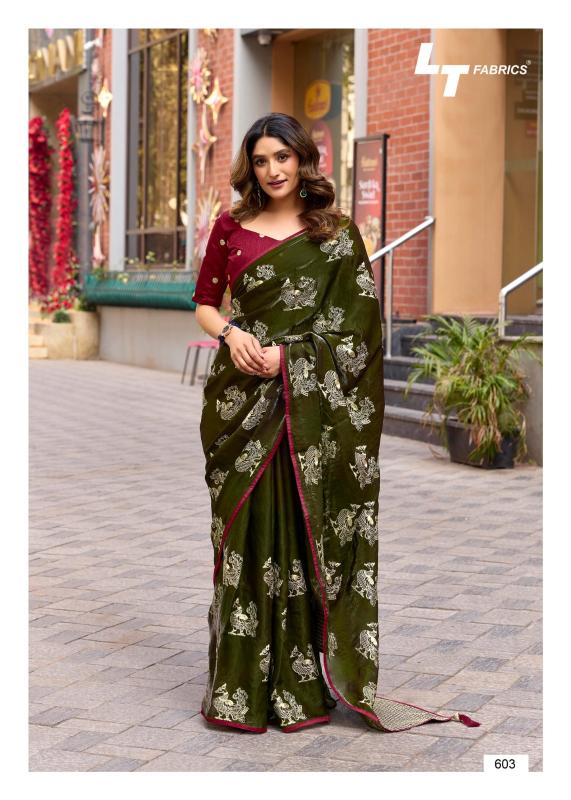 Lt fashions kavith vol 6 surat fancy saree 