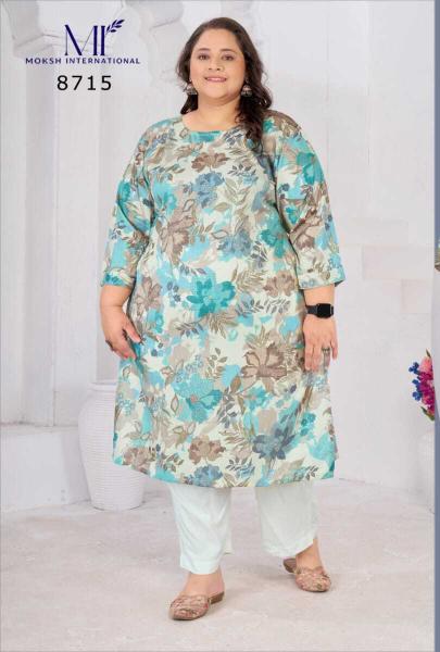 Moksh international plus size nitya vol-1 kurtis wholesale shops 
