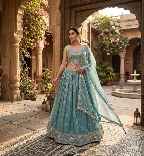 Naisha K 807 Wholesale lehenga choli manufacturers in Surat