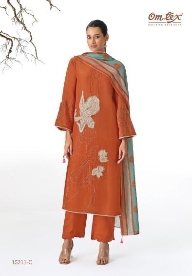 Omtex mireya silk dress material wholesale 