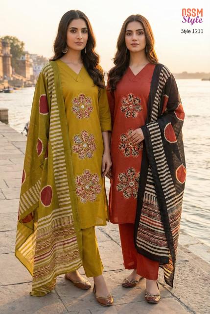 Ossm style 1211 cotton kurti wholesaler 