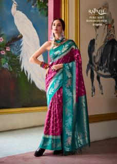 Rajpath leaf silk saree women wholesale clothing 