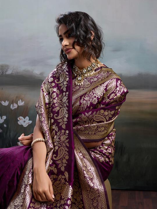 RAJWADA SILK by SHREE SHYAM FASHION fancy designer Soft SILK BLEND fabric saree wholesale with Fancy latkan