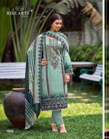 Riaz arts dilkash pakistani embroidered dress material wholesale 