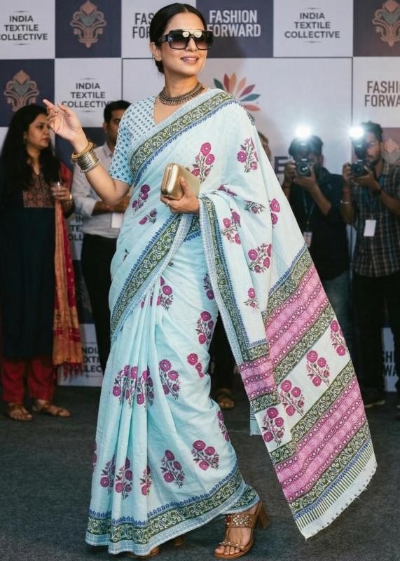 Riona cotton saree wholesale women 