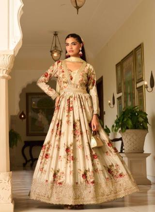 Sanika jagmag anarkali gown with dupatta wholesale in mumbai