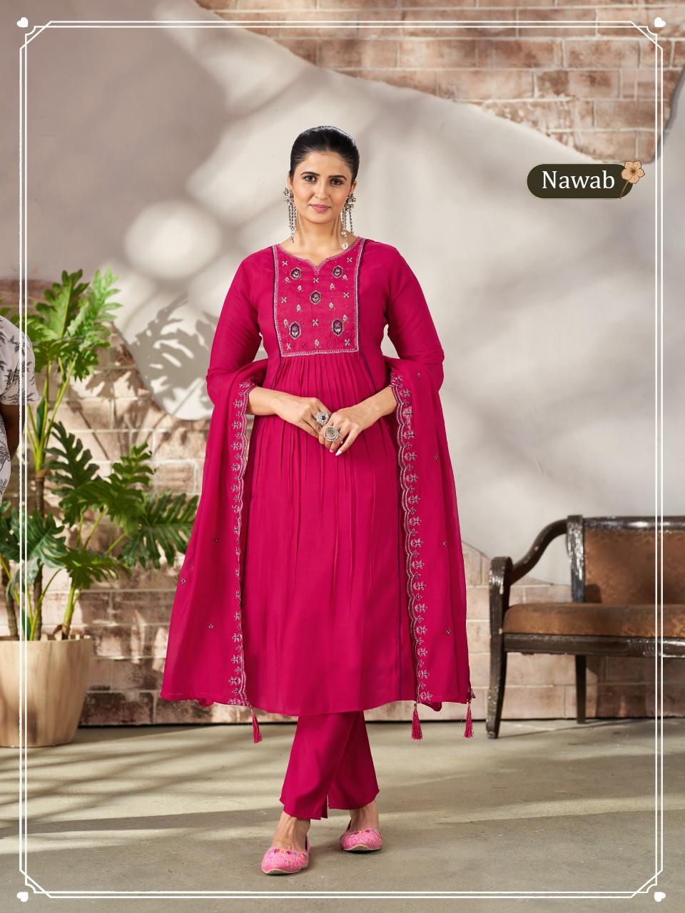 Shivay designer 3pcs kurti wholesale 