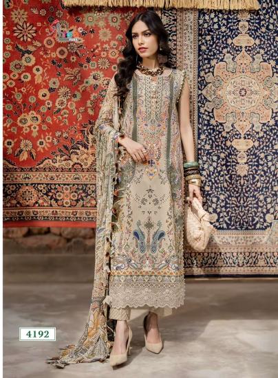 Shree fabs jade bliss lawn collection pakistani wholesale suit salwar