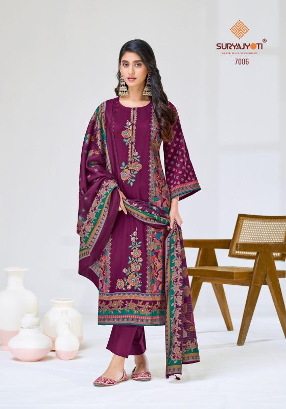 Suryajyoti kaamini vol-7 salwar dress material wholesale 