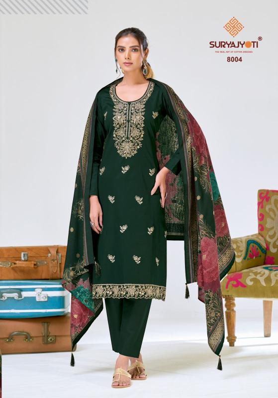Suryajyoti Pashan Vol 8 Dress materials wholesale market