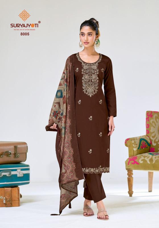 Suryajyoti pashan vol-8 wholesale dress materials in charminar 