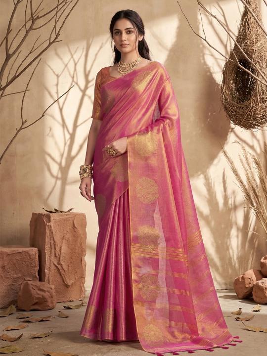 SUVARNA TISSUE SILK by SHREE SHYAM FASHION fancy designer Soft tissue silk fabric saree wholesale with Fancy latkan