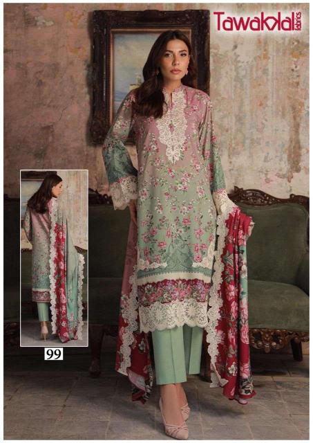 Tawakkal mehroz vol- 10 karachi stitched salwar suits surat wholesale