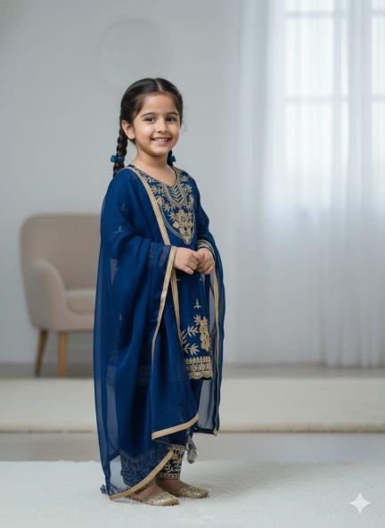 Trending New Ramzan Eid Silk Kids boutique clothes Bangalore