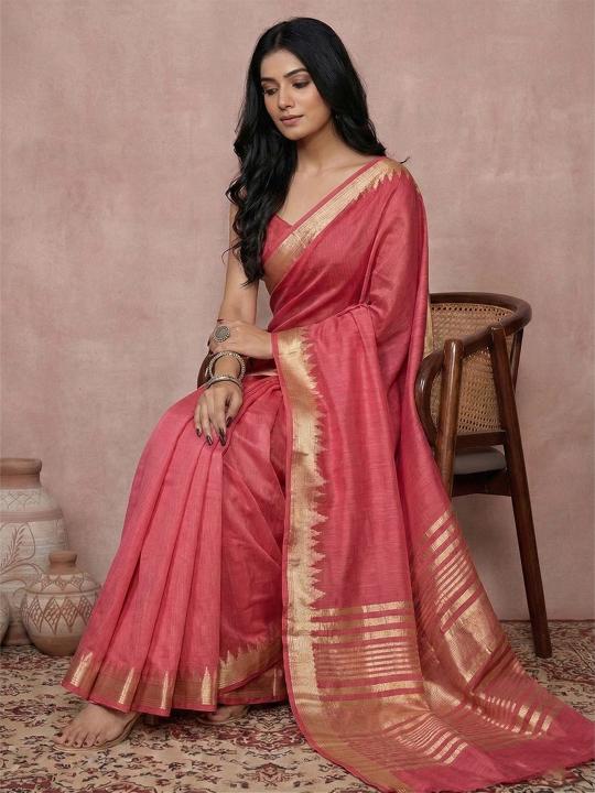 URBAN LOOM VOL 2 BY SHREE SHYAM FASHION fancy designer COTTON Silk WITH ZARI BORDAR fabric saree wholesale with Fancy latkan