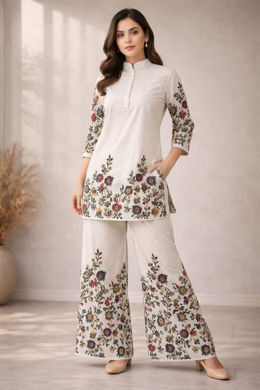 Valerius daman print coord set online wholesale clothing suppliers 