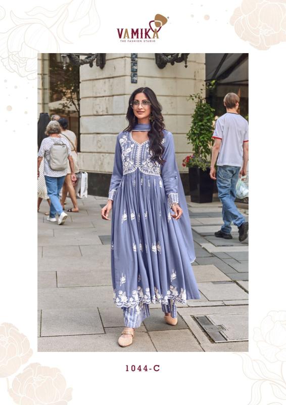 VamikaTM lakhnavi vol 8 new color rayon print kurtis wholesalers 