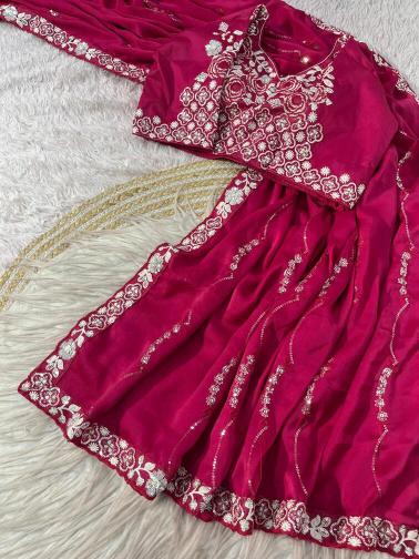 Vinayak beautiful stiched blouse sarees resellers 