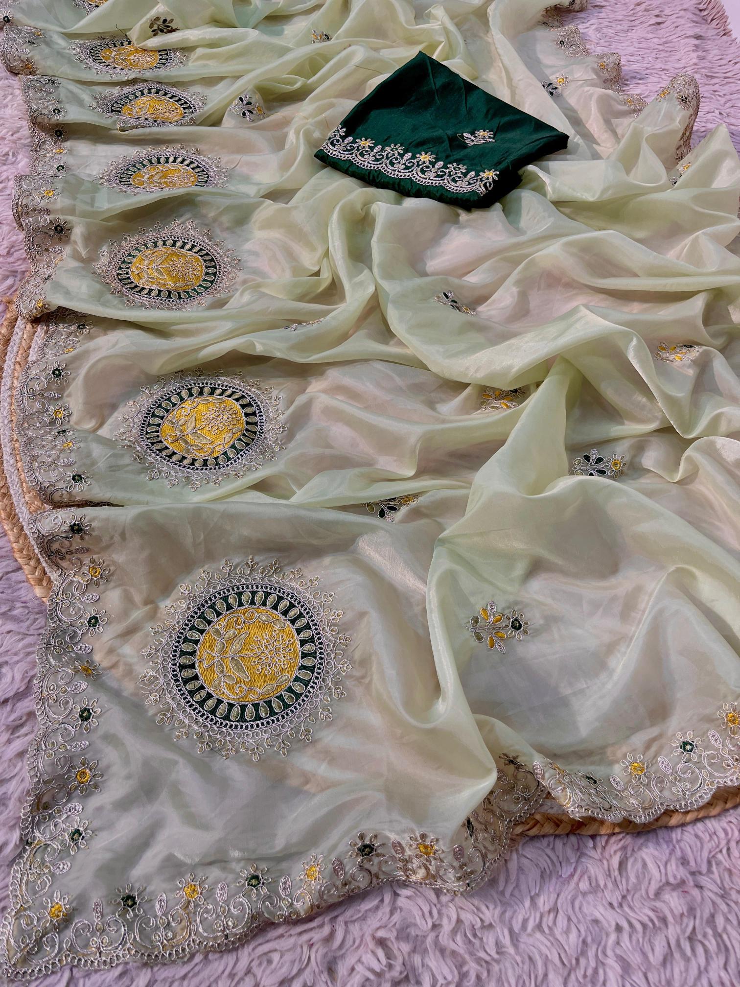 Vinayak party wear indian sarees wholesale 