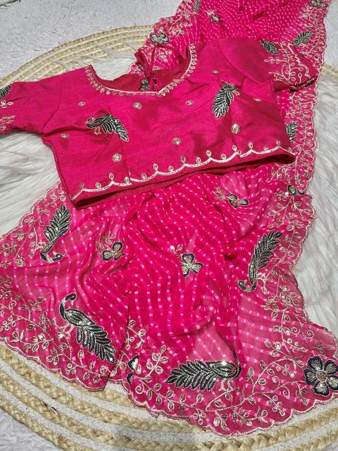 Vinayak peocock thread work surat saree shops 