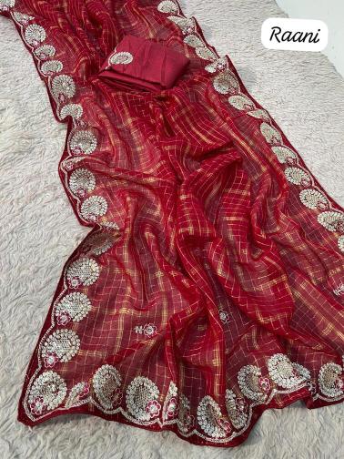 Vinayak soft pure vari check surat saree shops 