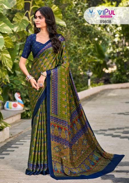 Vipul juliet chiffon saree wholesale online shopping clothes 