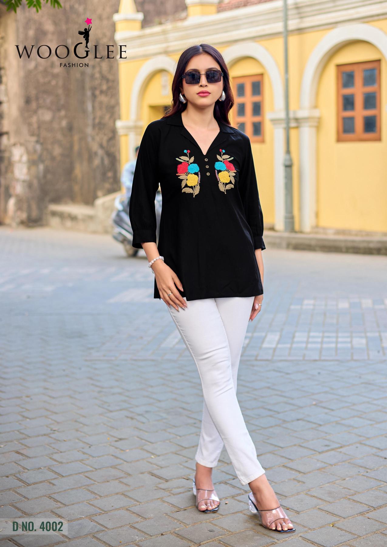 Wooglee liyana short top kurti wholesale dropship buy india 