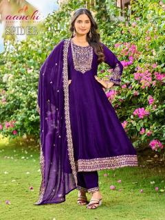 Aanchi spider anarkali kurtis wholesale 