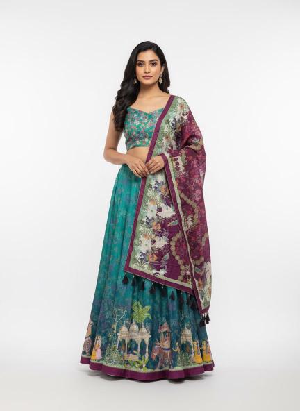 Artriddhs Dola silk D NO DEGITAL 16 Lehenga choli market in Delhi