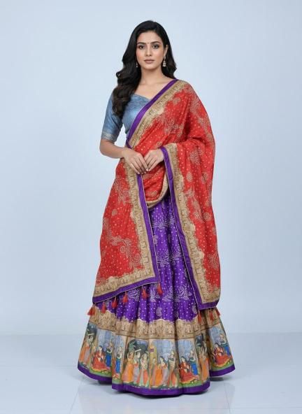 Artriddhs Dola silk D NO DEGITAL 19 Wholesale lehenga choli manufacturers in India