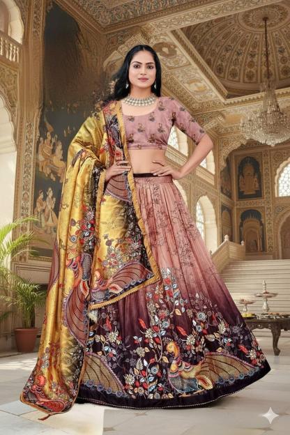 Artriddhs Dola silk vol 79 Latest lehengha choli designs wholesale market in Hyderabad