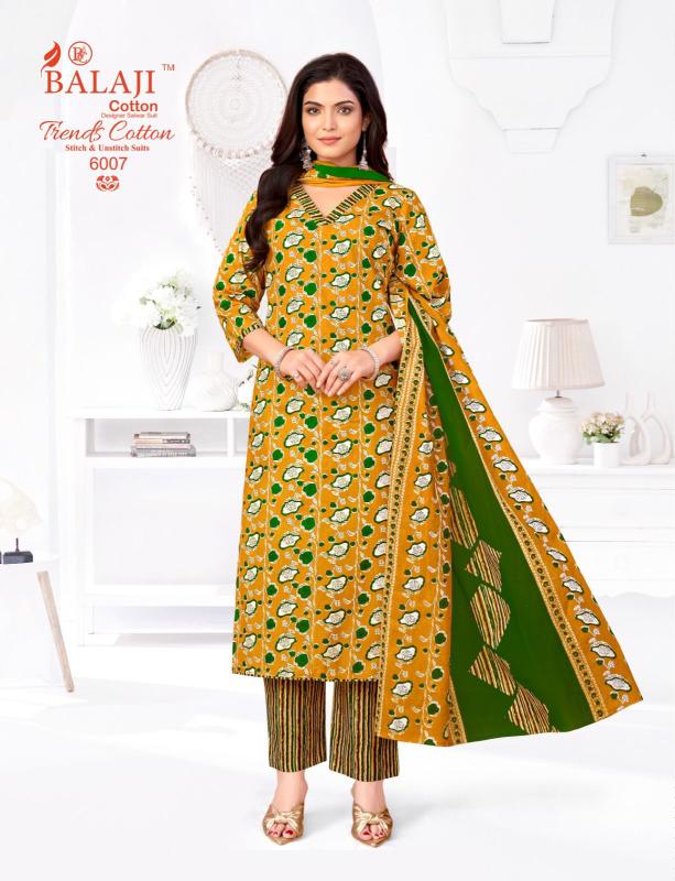 Balaji trends cotton vol-6 buy online india wholesale ganesh dress material