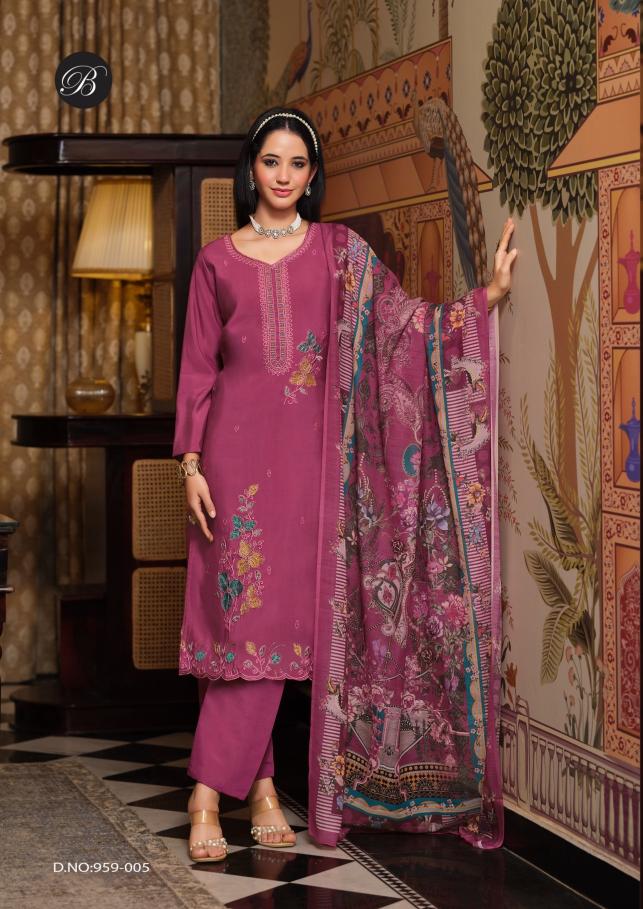 Belliza gulfam dress materials for wholesale 