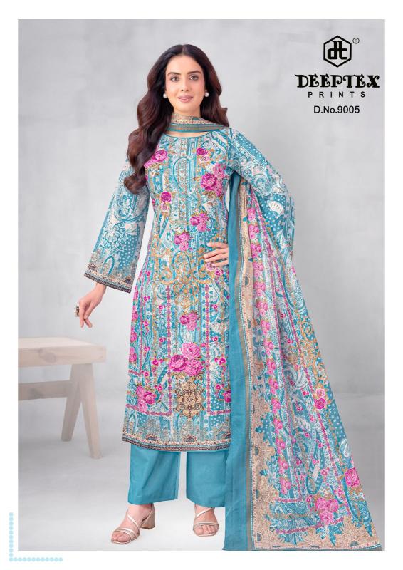 Deeptex roohi zara vol-9 cotton dress material wholesaler in delhi 
