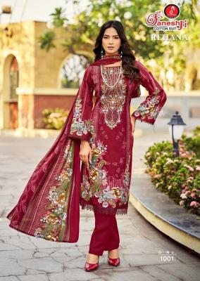 Ganeshji rehana vol-1 karachi dress materials wholesale delhi 