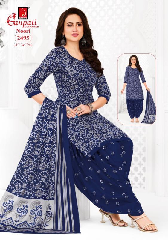 Ganpati noori patiyala vol-13 cotton dress wholesale material 