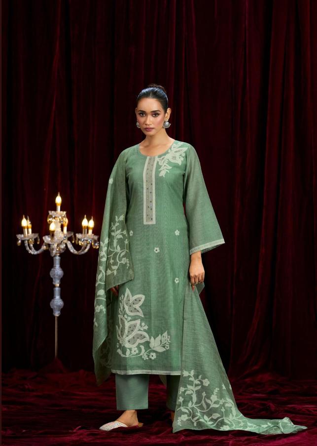 Ibiza kaifiya wholesale dress materials catalog 