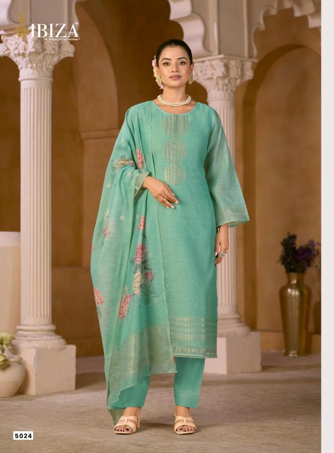 Ibiza mahiba buy dress material wholesale surat textile catalogue 