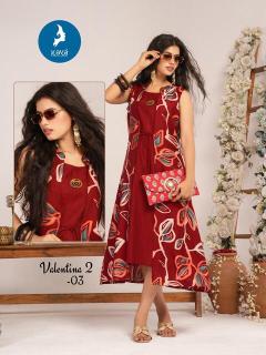 Kaya valentina 2 surat wholesale kurti in bangalroe 