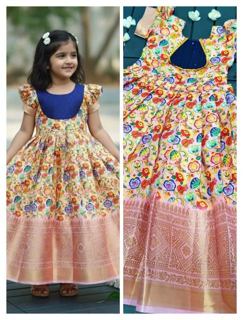 Kids gown silk Kids fashion wholesale market in Hyderabad