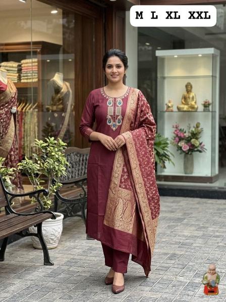 Krunique 3pcs catalog wholesale kurtis and crepe kurtis supplier in surat 