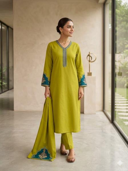 Krunique 3pcs single kurtis at wholesale price